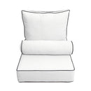 Outdoor deep seat back slip cover replacement