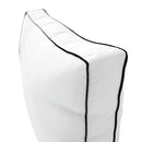 Outdoor deep seat back slip cover replacement