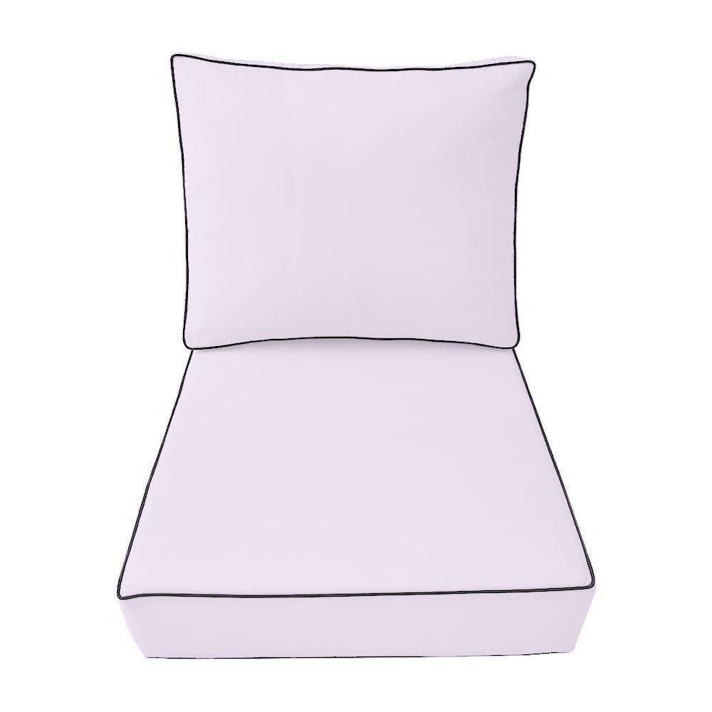 Outdoor deep seat back slip cover replacement