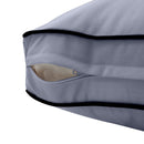 Outdoor deep seat back slip cover replacement