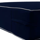 Outdoor deep seat back slip cover replacement