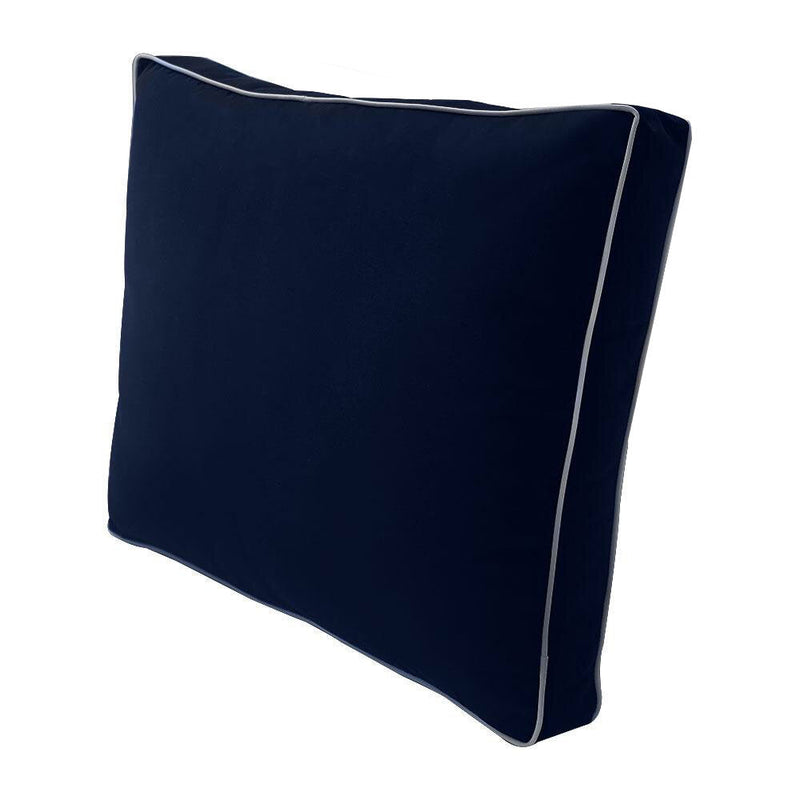 Outdoor deep seat back slip cover replacement