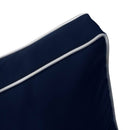 Outdoor deep seat back slip cover replacement