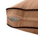 Outdoor deep seat back slip cover replacement
