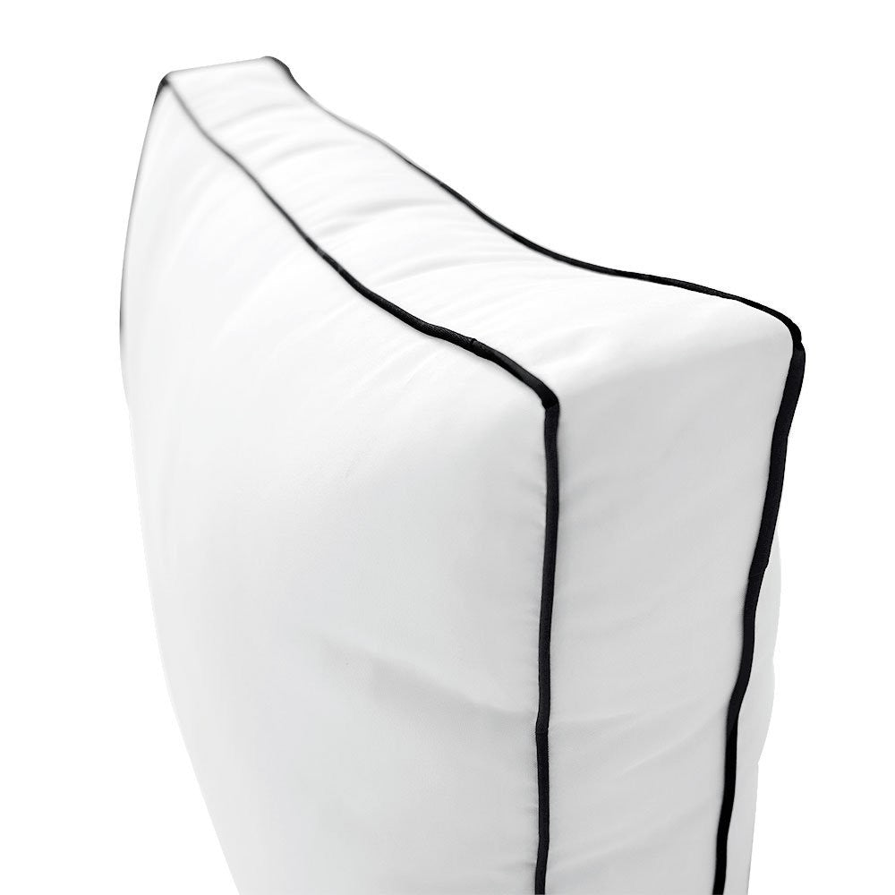Outdoor lounge chair cushion