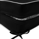 Outdoor lounge chair cushion