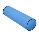 Decorative bolster pillow for porch swing