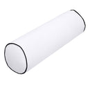 Decorative bolster pillow for porch swing