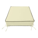 Outdoor lounge chair cushion