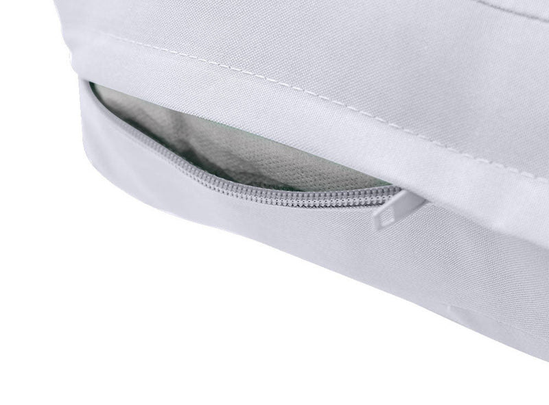 Contrast Trim Large Size 26"x30"x6" Outdoor Deep Seat Cushion, Water Repellent, Patio Deep Seat Backrest Cushion Insert & Cover Set AD105