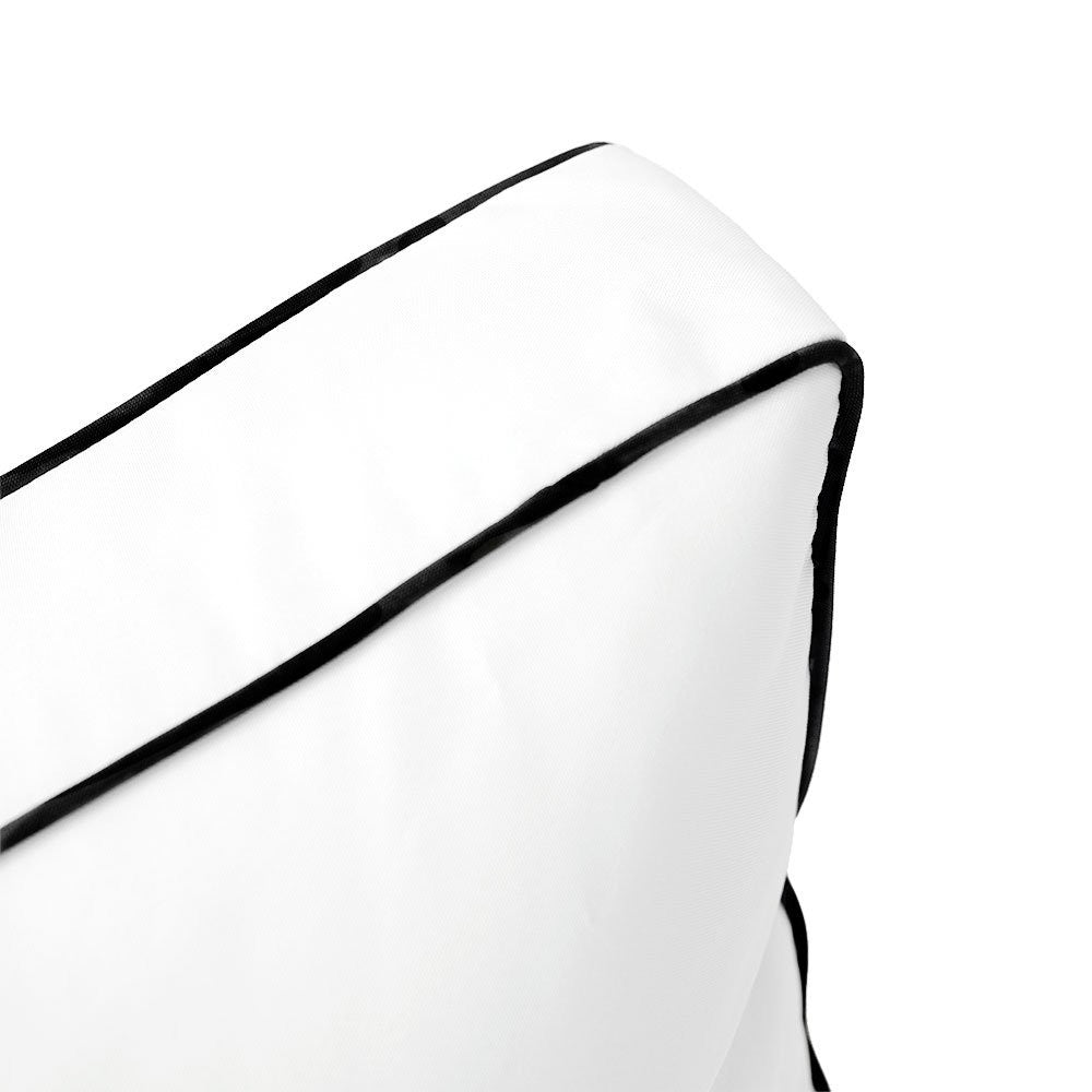 Outdoor lounge chair cushion