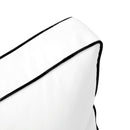 Outdoor lounge chair cushion