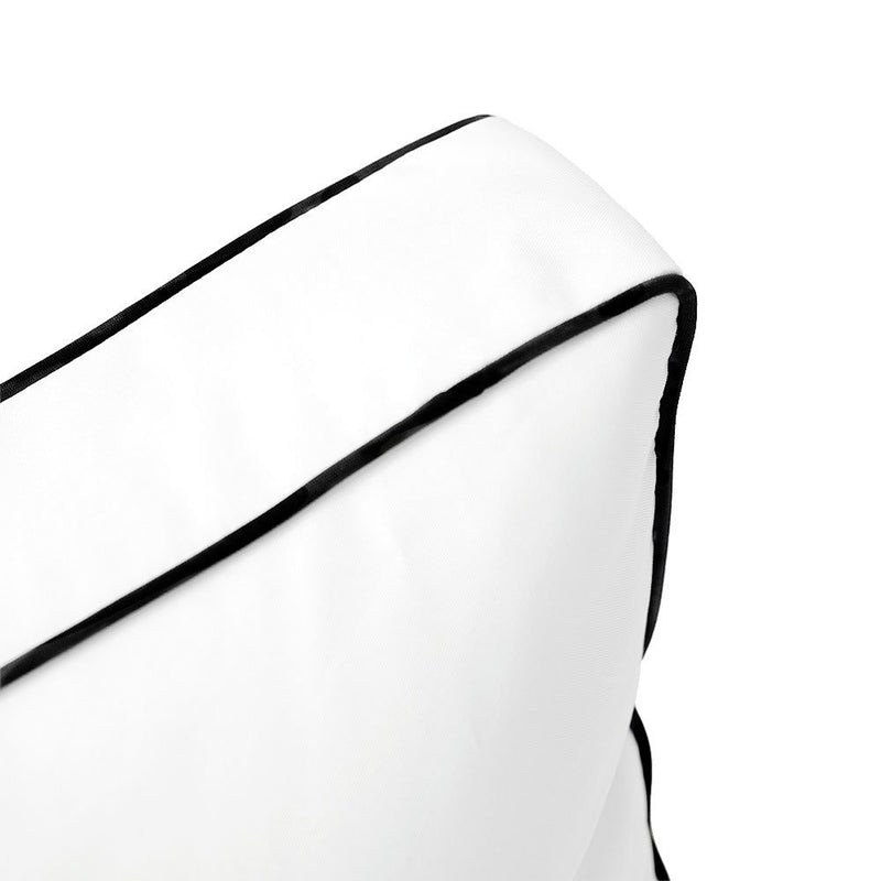 Outdoor lounge chair cushion