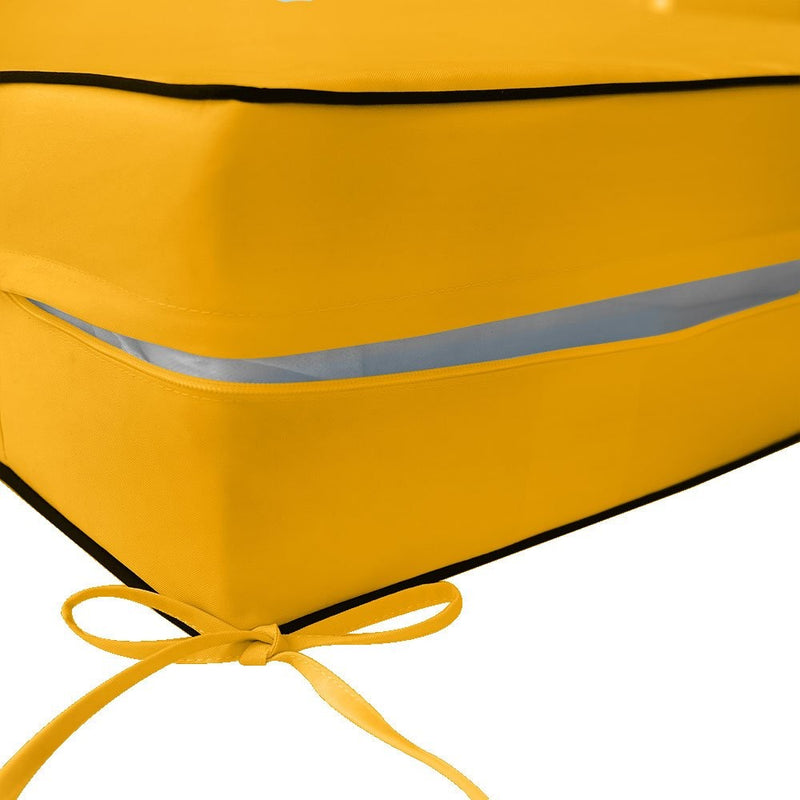 Outdoor lounge chair cushion