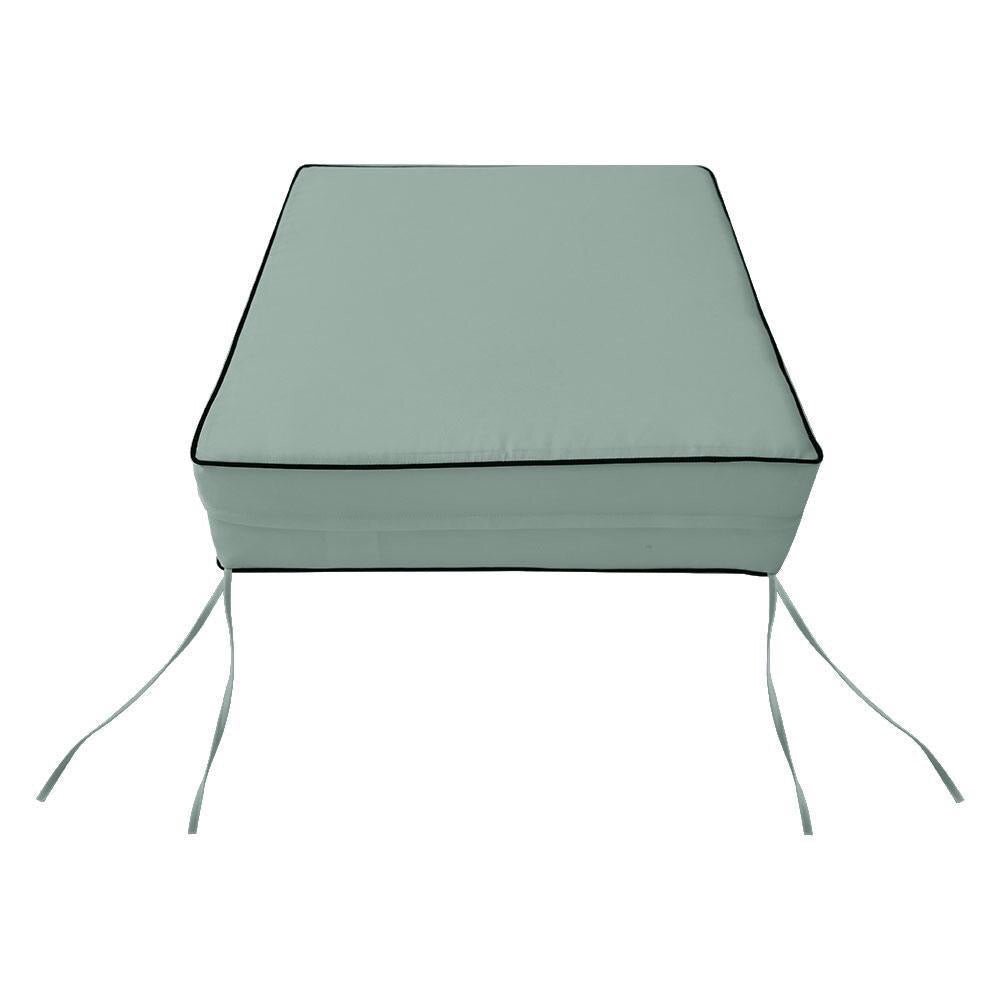 Outdoor deep seat back slip cover replacement