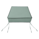 Outdoor deep seat back slip cover replacement