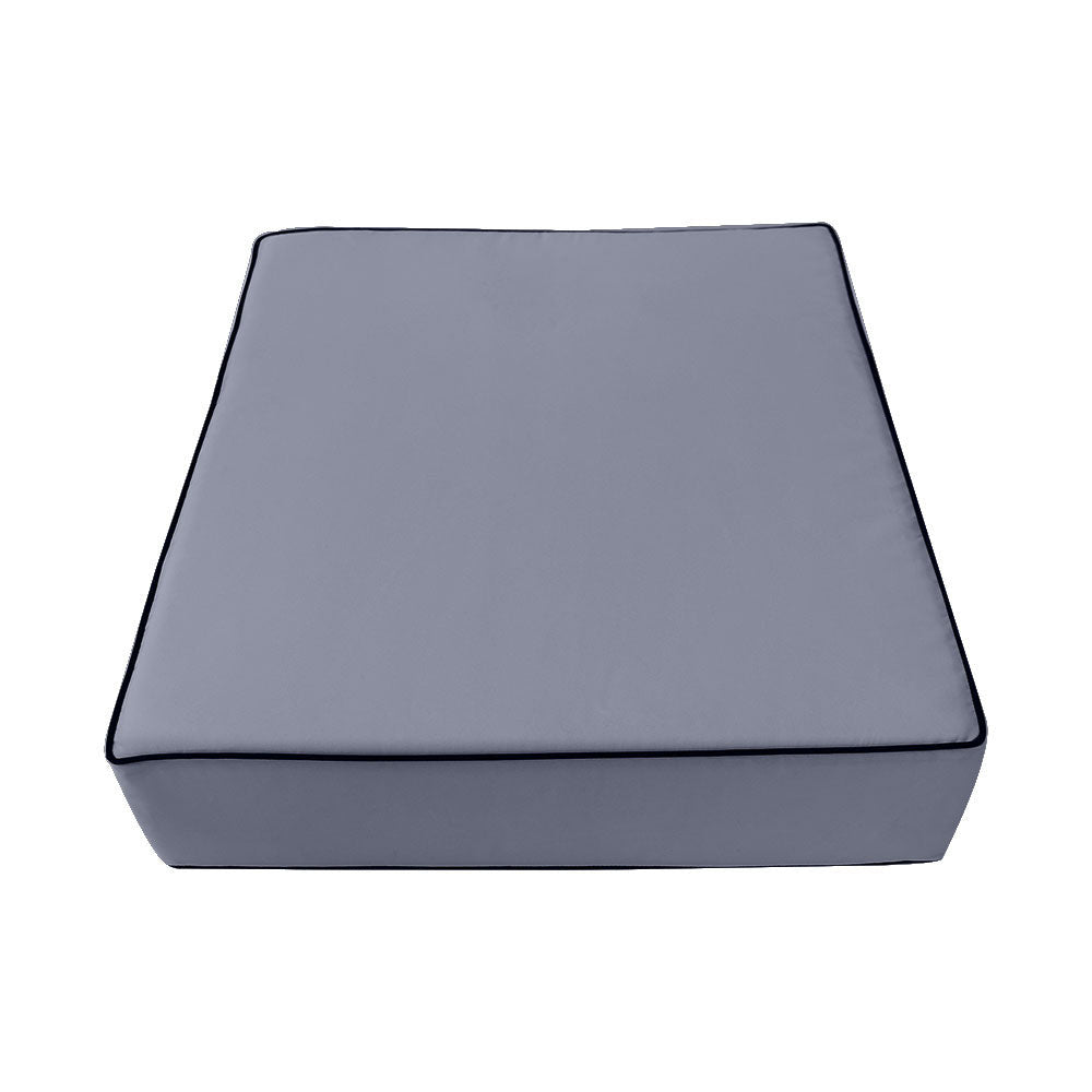 Outdoor lounge chair cushion