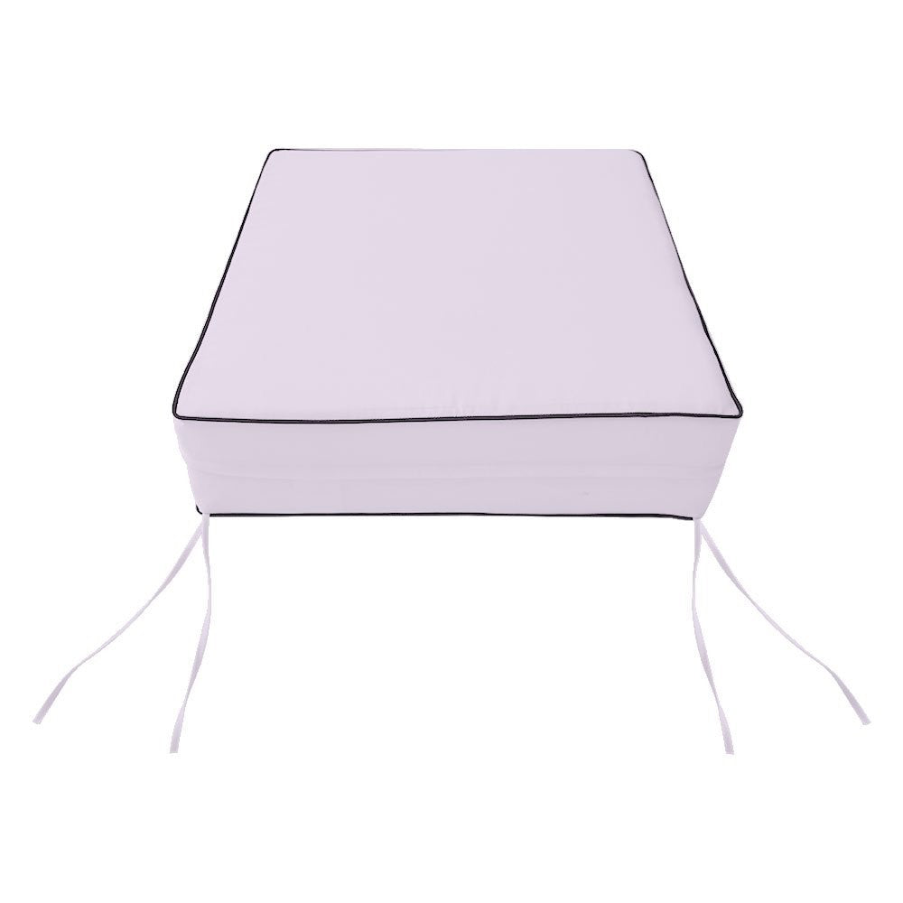 Outdoor lounge chair cushion