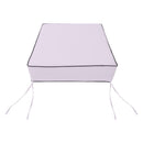 Outdoor lounge chair cushion