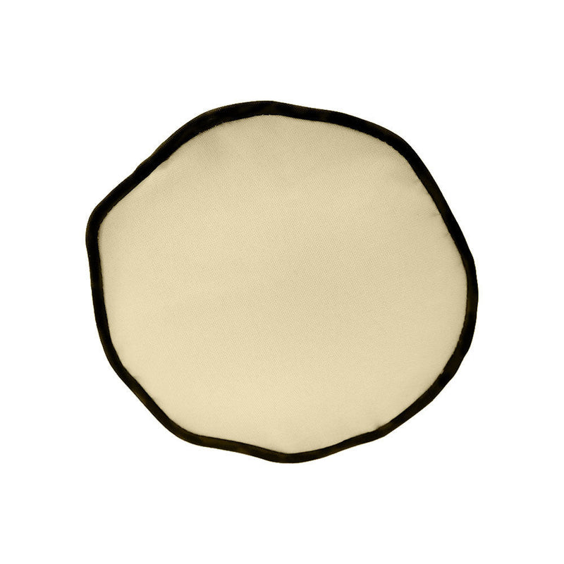 Decorative bolster pillow cover for porch swing