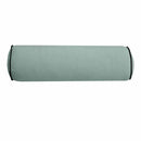 Decorative bolster pillow cover for porch swing