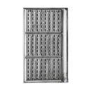 HEAVY DUTY 36" x 20" Stainless Steel Flat Top TRIPLE Griddle Plancha Extra Rib Double Bottom