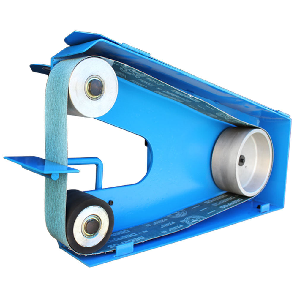 Professional metal polishing and woodworking belt sander grinder with power cord