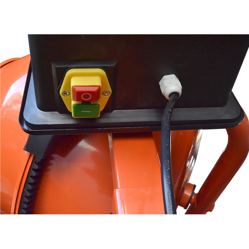 HD Portable Electric 170L Steel Stucco Concrete Cement Mixer Contractor Mortar