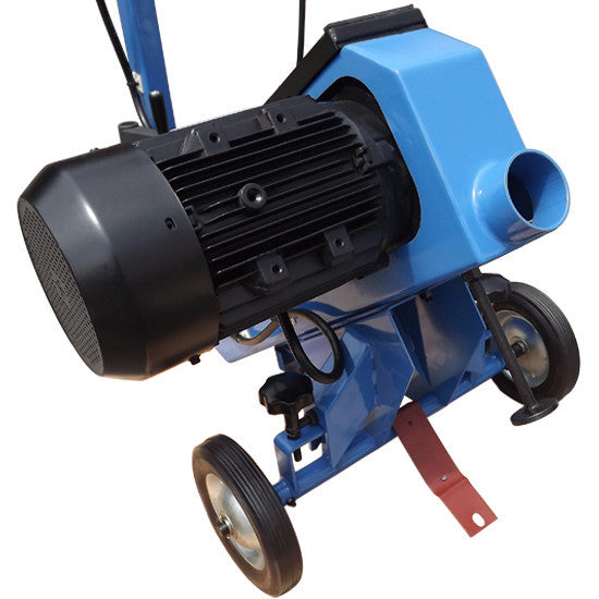 Industrial 3" Belt Sander Grinder, 3kW Motor, 3-Phase 220V, 3360 RPM Metal Grinding & Polishing Machine with Wheels