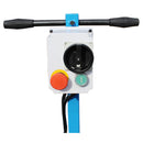 Industrial Portable 3'' Belt  Sander Grinder 3 Phase 220v 3360 RPM 3kW w- Wheels