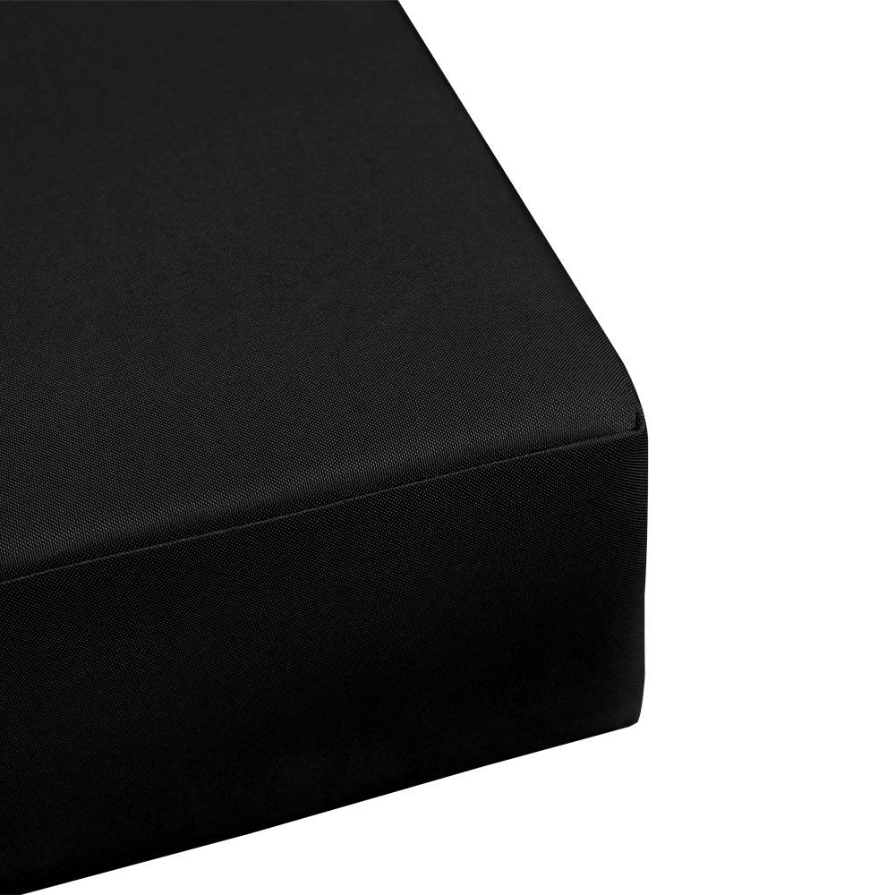 Fitted sheet for daybed/porch swing mattress — cover only