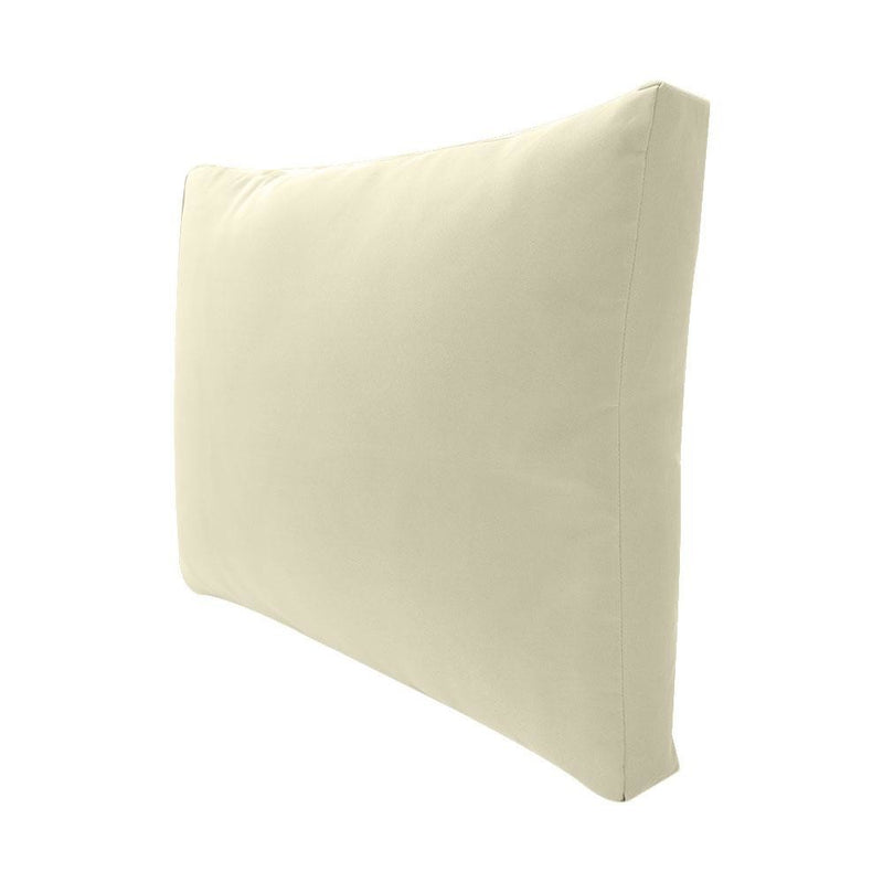 |COVER ONLY| Knife Edge Outdoor Deep Seat Cushion 26x30x6, Water Repellent, Patio Furniture Patio Cushion Slipcovers Replacement Seat Cushion Covers AD005