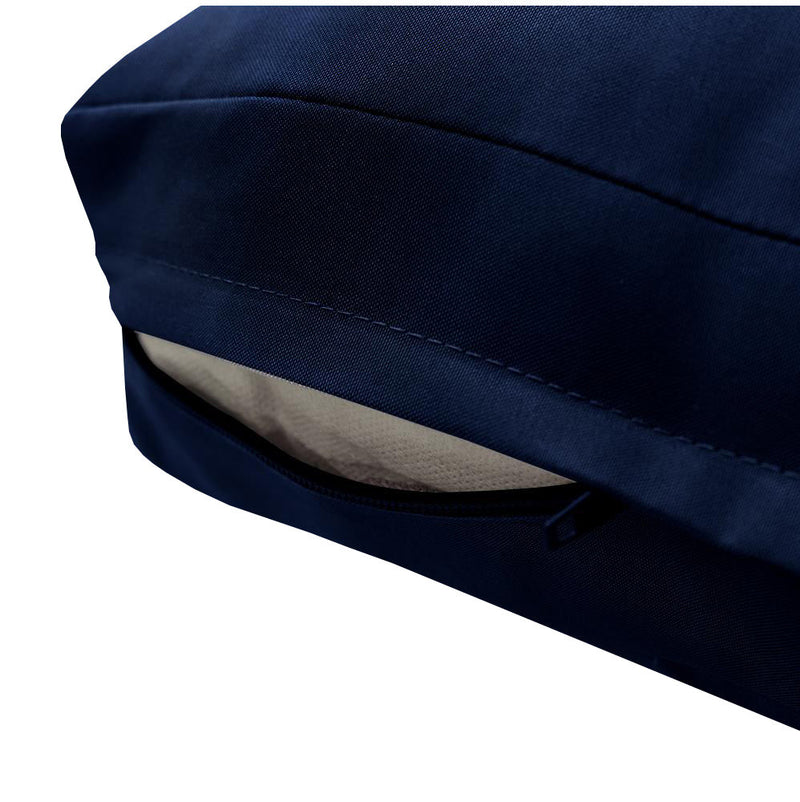Outdoor deep seat back slip cover replacement