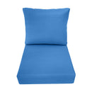 Outdoor lounge chair cushion
