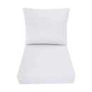 Outdoor lounge chair cushion