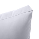 Outdoor lounge chair cushion