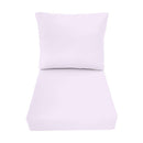 Outdoor lounge chair cushion