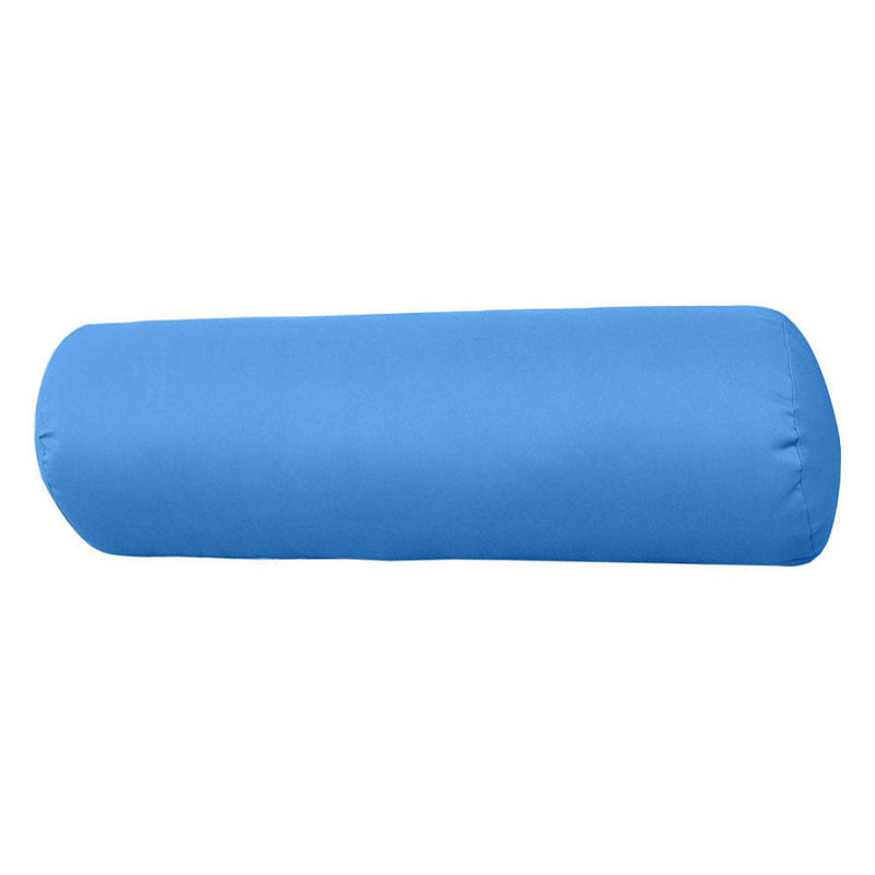 Decorative bolster pillow for porch swing