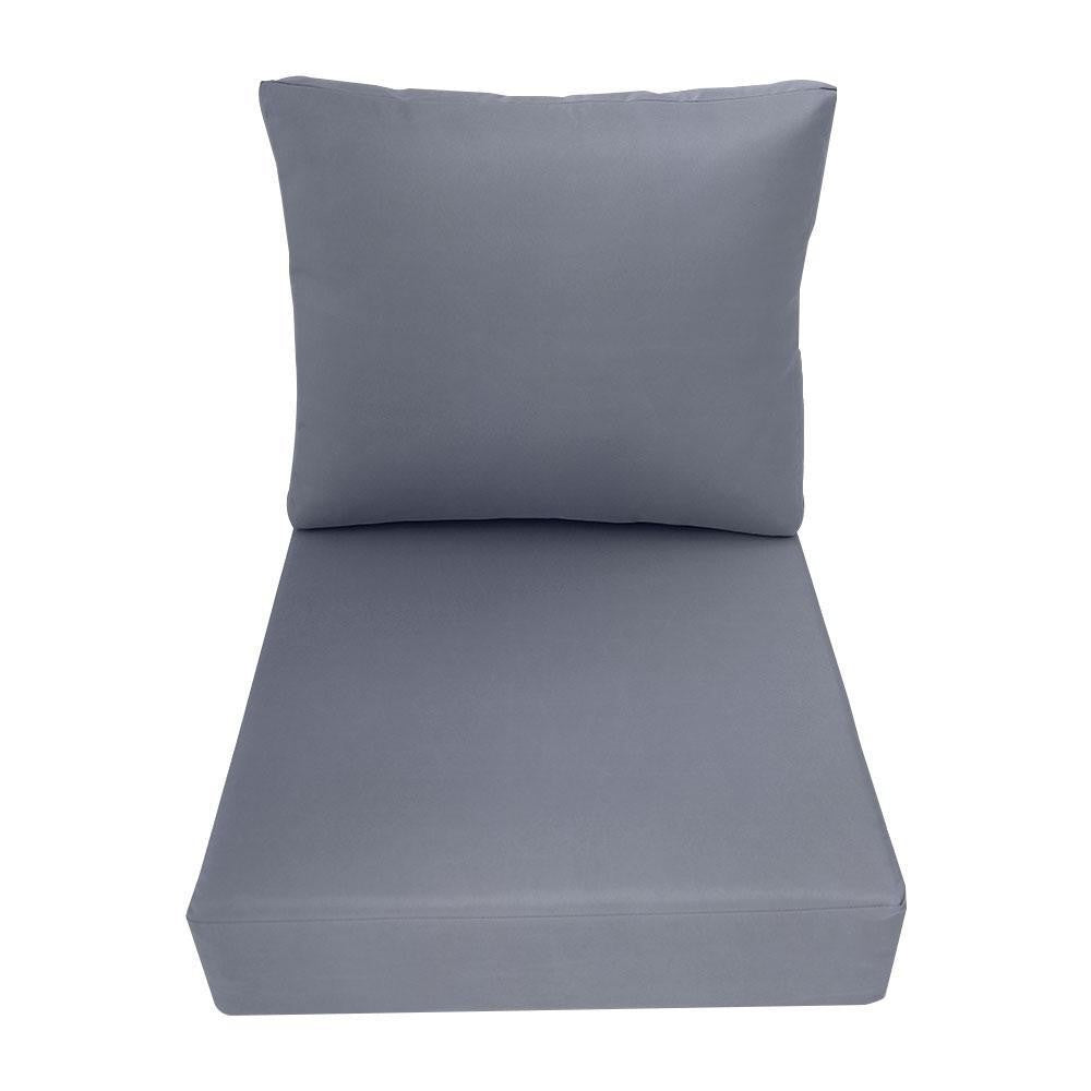 Outdoor deep seat back slip cover replacement