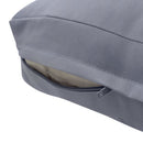 Outdoor deep seat back slip cover replacement
