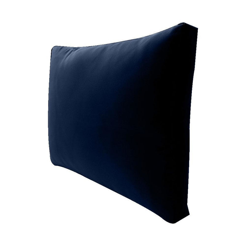 |COVER ONLY| Knife Edge Outdoor Deep Seat Cushion 24x26x6, Water Repellent, Patio Furniture Patio Cushion Slipcovers Replacement Seat Cushion Covers AD101