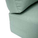 Outdoor lounge chair cushion
