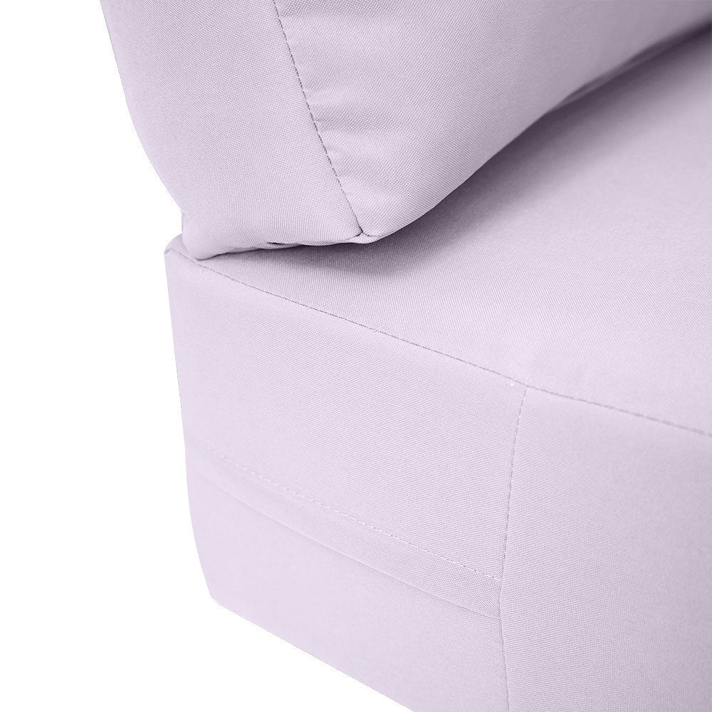 Outdoor lounge chair cushion