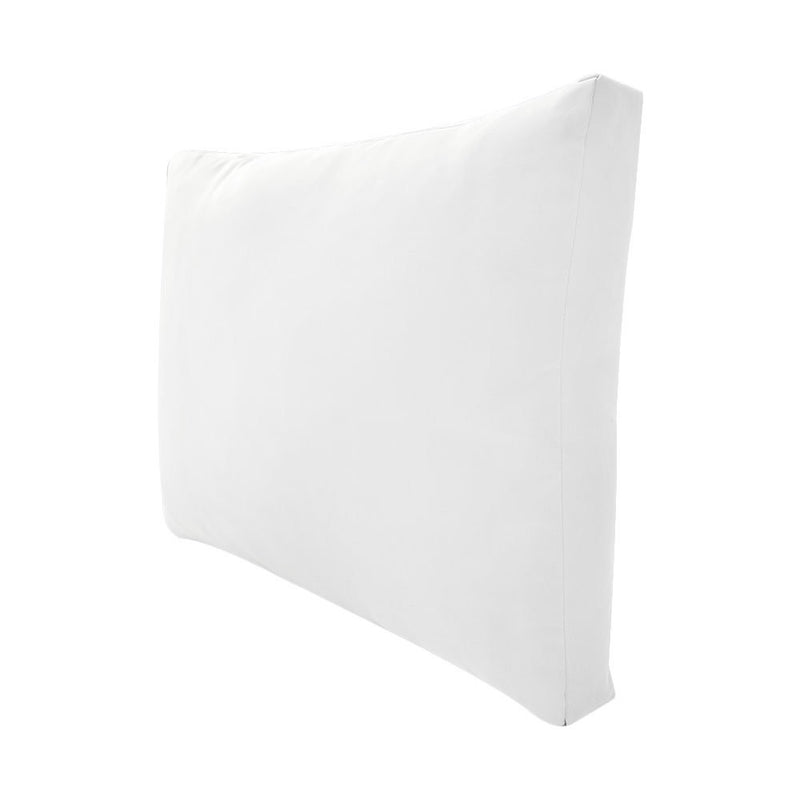 |COVER ONLY| Knife Edge Outdoor Deep Seat Cushion 24x26x6, Water Repellent, Patio Furniture Patio Cushion Slipcovers Replacement Seat Cushion Covers AD106