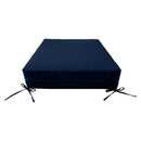 Outdoor deep seat back slip cover replacement