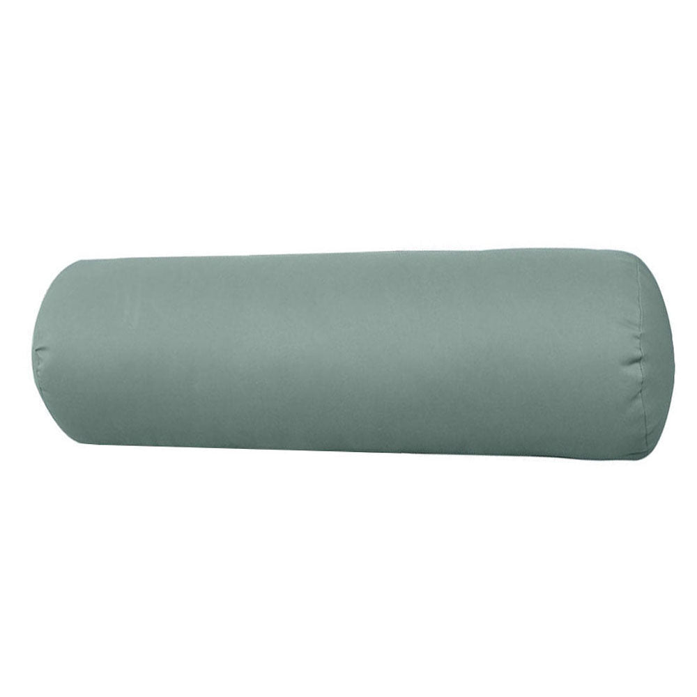 Decorative bolster pillow for porch swing