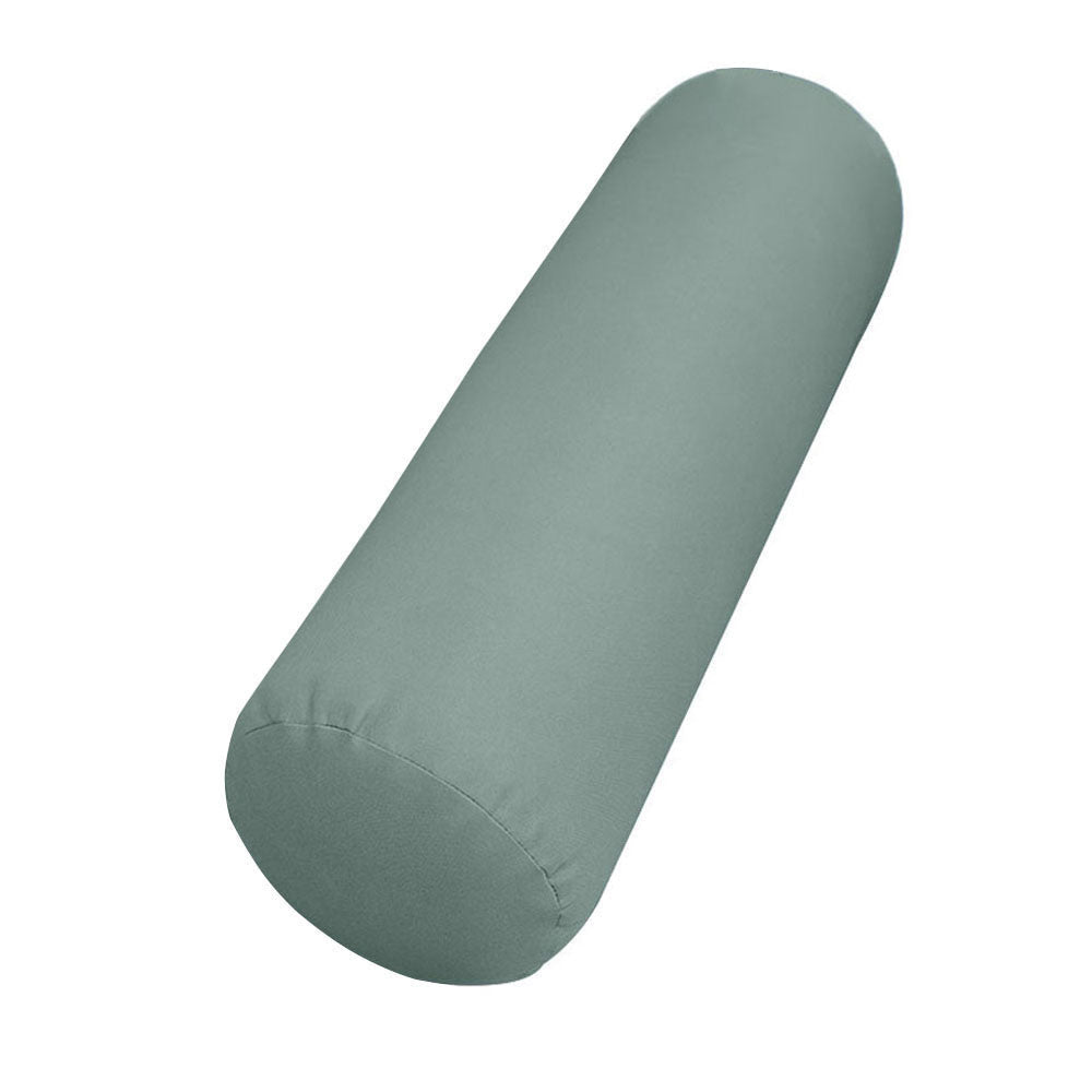 Decorative bolster pillow for porch swing