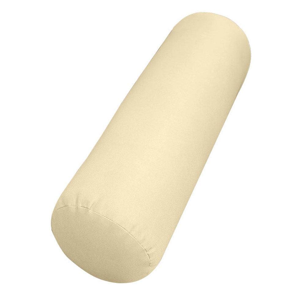 Decorative bolster pillow for porch swing