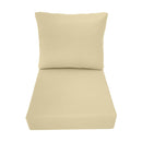 Outdoor deep seat back slip cover replacement