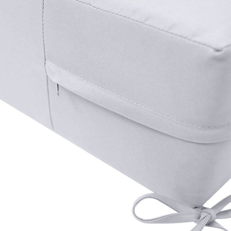 Outdoor deep seat back slip cover replacement